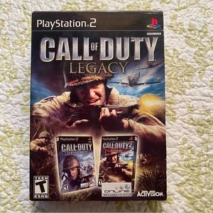 Call of Duty Legacy Package - 2 games, PlayStation 2, like new, one unopened